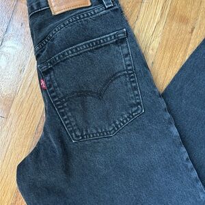 Levi's Dark Wash Straight Leg Jeans